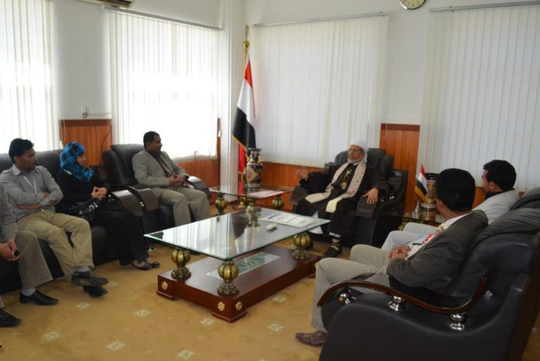 رئيس سياج ووزير العدل يناقشان الحد من إعدام القاصرين وتعزيز عدالة الأحداث في اليمن